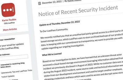 After the LastPass hack, here’s what you need to know.